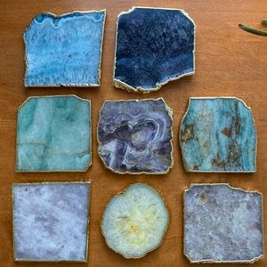 Agate Coasters (set of 8)
